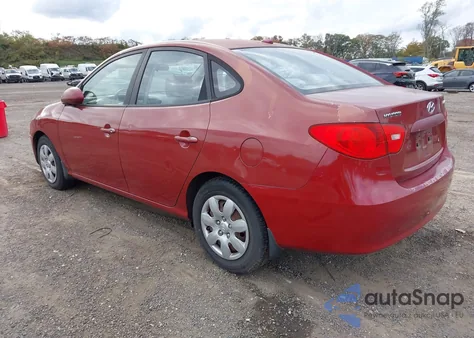 2008 Hyundai Elantra Gls/Se из США, поврежденный, VIN KMHDU46DX8U411400